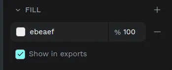 show board fill in exports