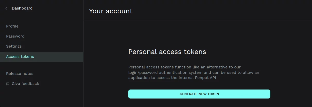 Access tokens